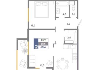 Продаю двушку черновая отделка рассрочка фото Симферополь