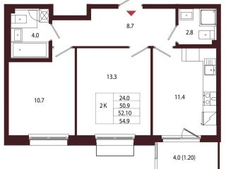 Продается 2 комн. квартира фото Санкт-Петербург